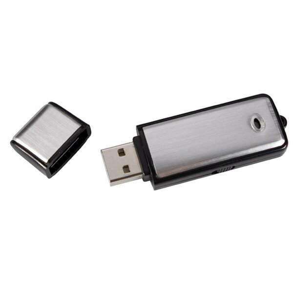 Kjb Security 8GB USB FLASHDRIVE-VOICE RECORDER D1408